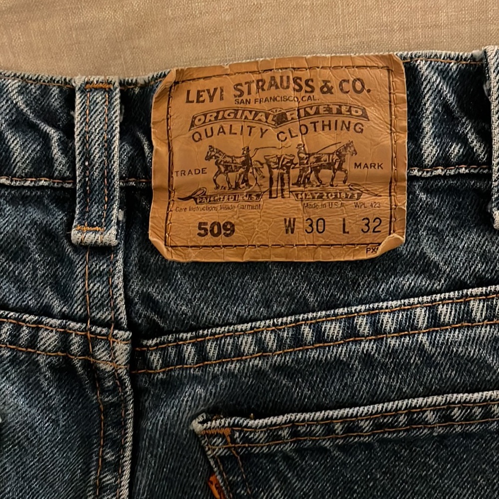 Vintage Levi Jeans - 509 with Orange Tab